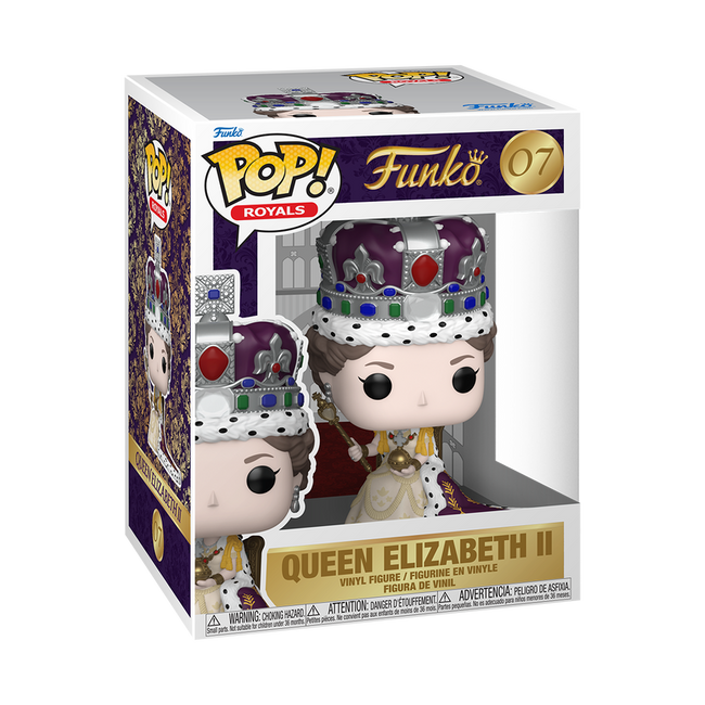 Funko Pop Premium Reina Isabel Ii (coronacion) Main Image