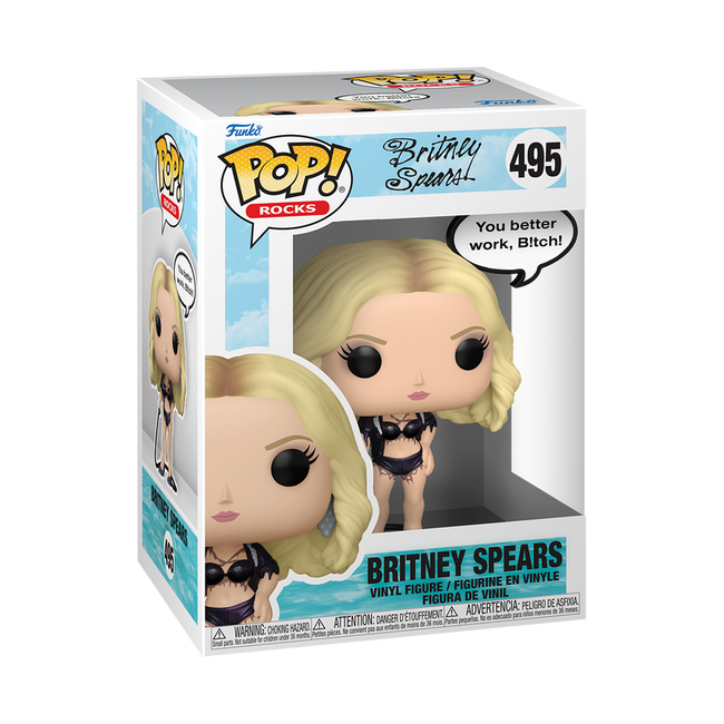 Funko Pop Sayings Britney Spears You Better Work B!tch Main Image