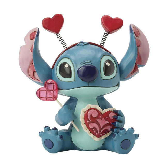 Figura Enesco Diseny Stitch San Valentín Hover Image