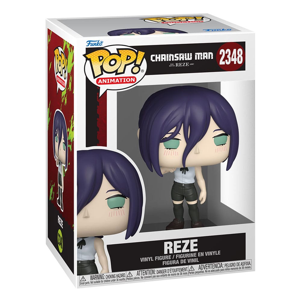 Funko Pop Animation Chainsaw Man The Movie Reze Arc Opción Chase Aleatoria