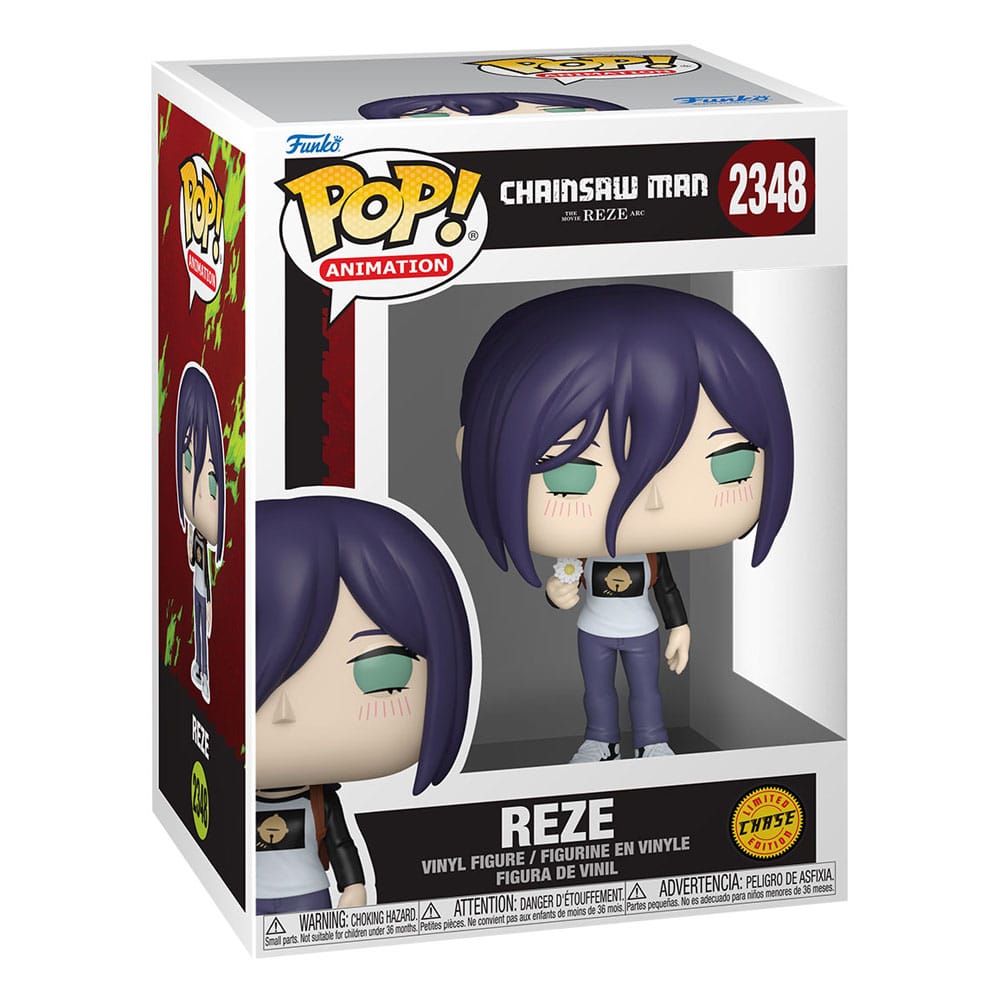 Funko Pop Animation Chainsaw Man The Movie Reze Arc Opción Chase Aleatoria