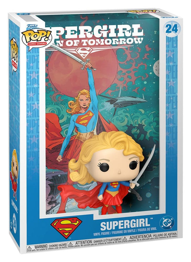 Funko Pop Comic Cover Dc Supergirl Hover Image