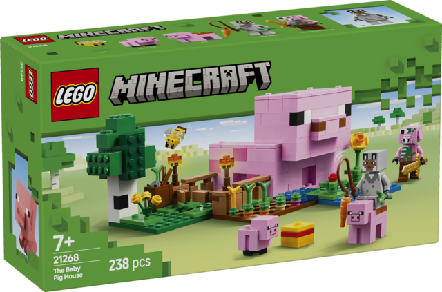 Lego Minecraft La Casa - Cerdo Bebé