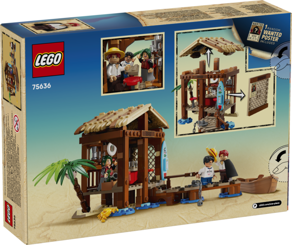 Lego One Piece Netflix Cabaa Del Pueblo Molino