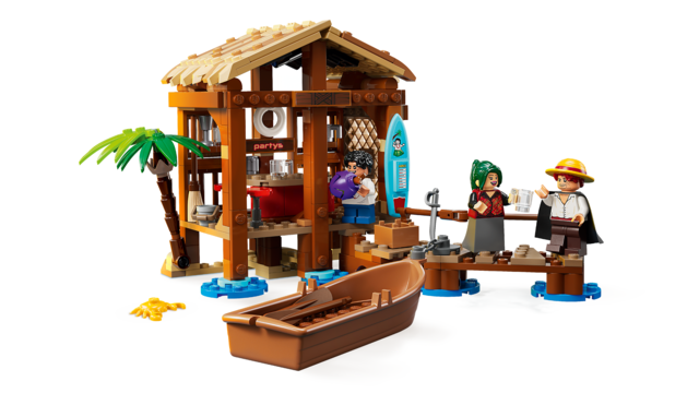Lego One Piece Netflix Cabaa Del Pueblo Molino