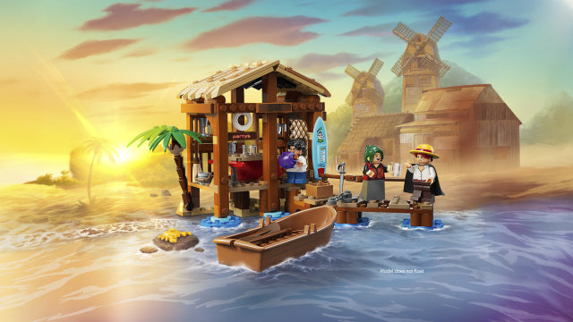 Lego One Piece Netflix Cabaa Del Pueblo Molino
