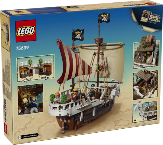 Lego One Piece Netflix Barco Pirata Going Merry Hover Image