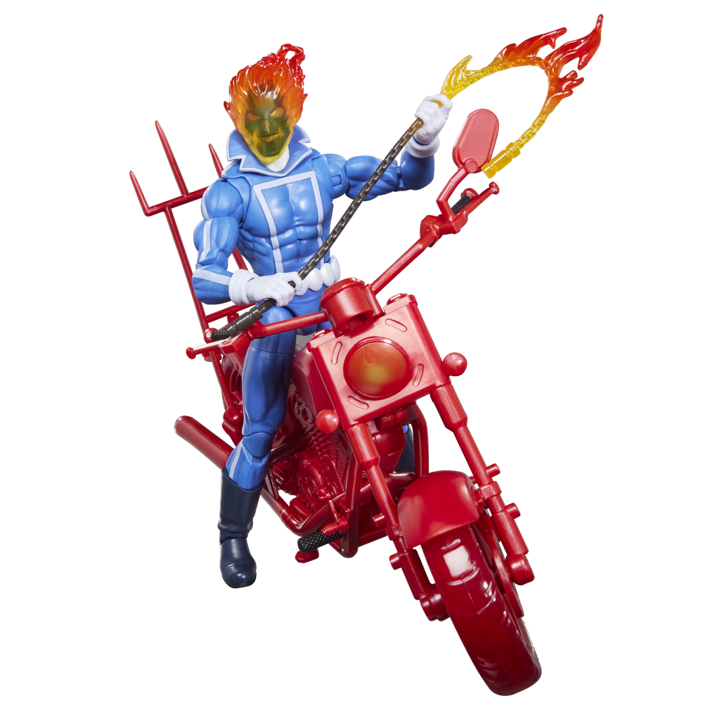 Figura Hasbro Marvel Legends Series Ghostrider And Bike Classic Pk