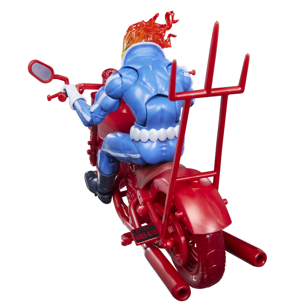 Figura Hasbro Marvel Legends Series Ghostrider And Bike Classic Pk