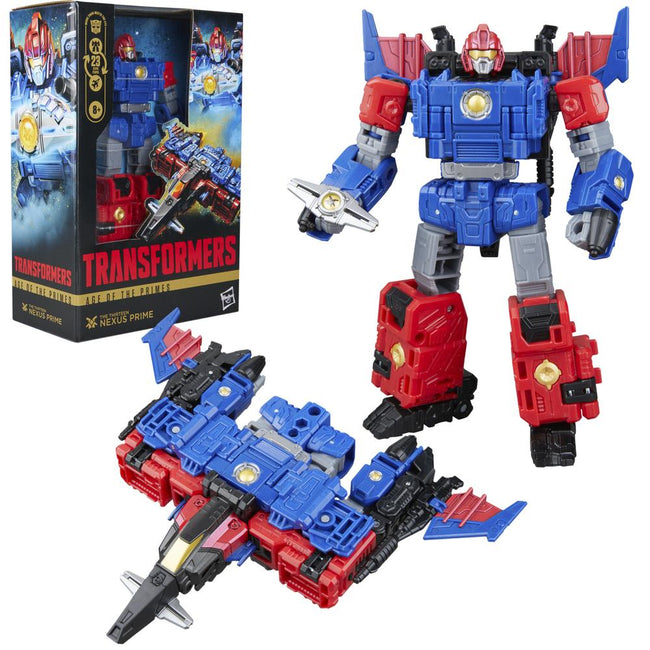 Figura Hasbro Transformers Age Of The Primes The Thirteen Nexus Prime Hover Image