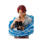 Figura Ichibansho One Piece Shanks & Luffy(red Hair Pirates) 15cm
