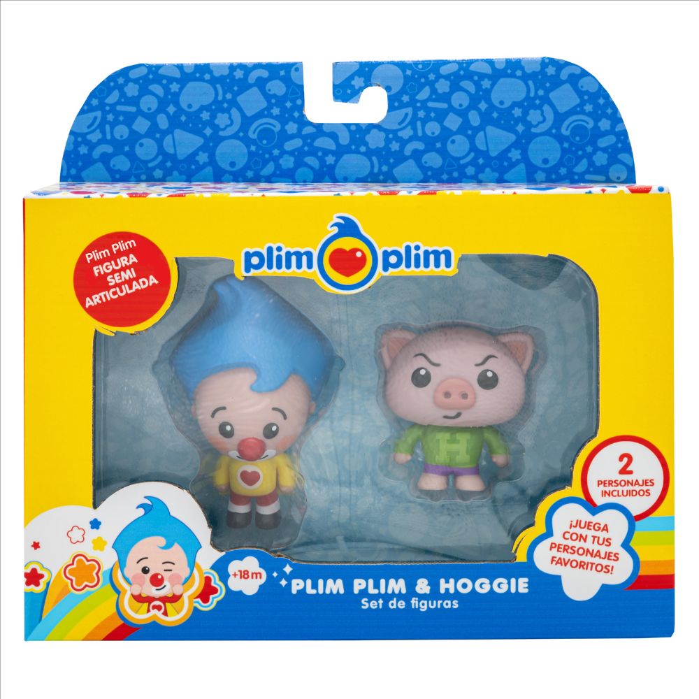 Pack De 2 Figuras De Plimplim Gimnasta & Hoogie