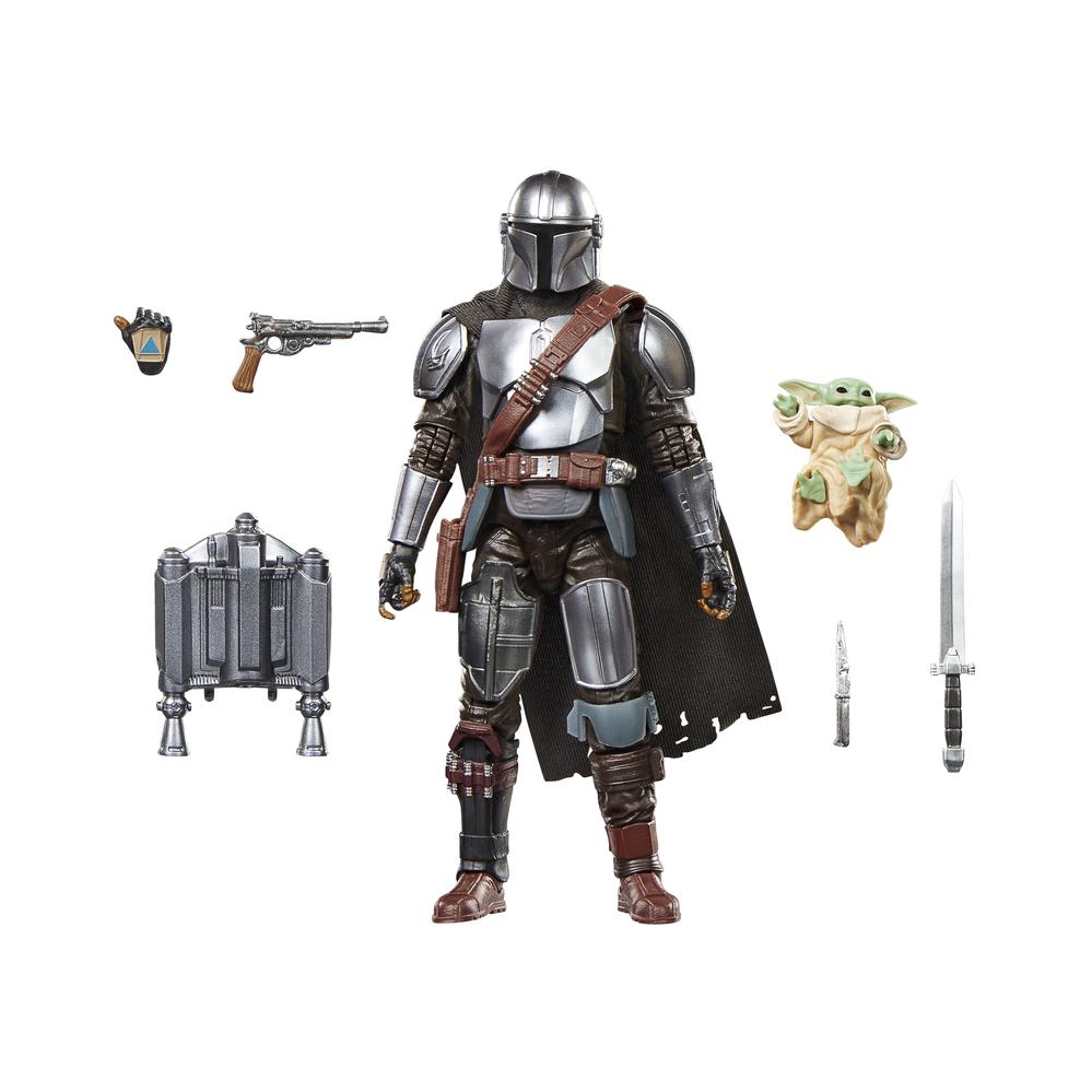 Figura Hasbro Star Wars The Black Series The Mandalorian And Grogu