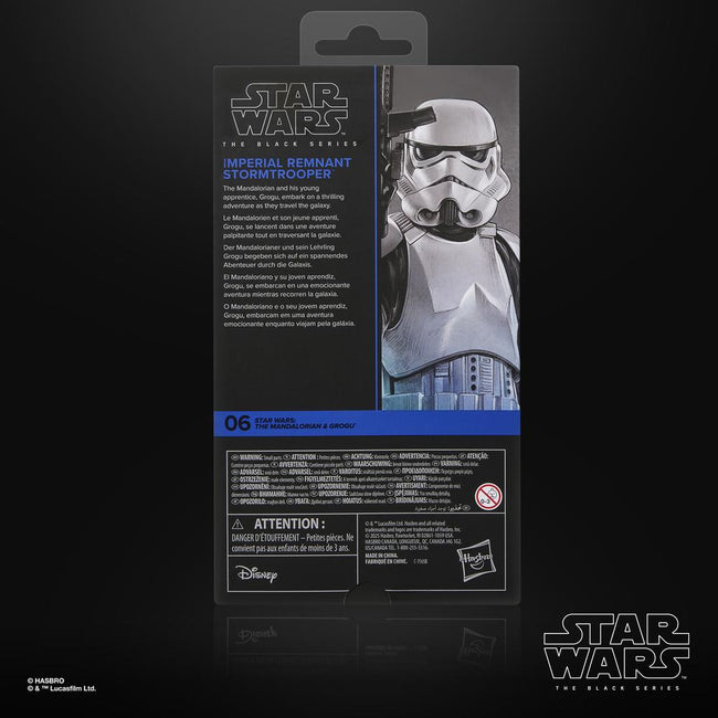 Figura Hasbro Star Wars The Black Series The Mandalorian & Grogu Imperial Remnant Stormtrooper Main Image