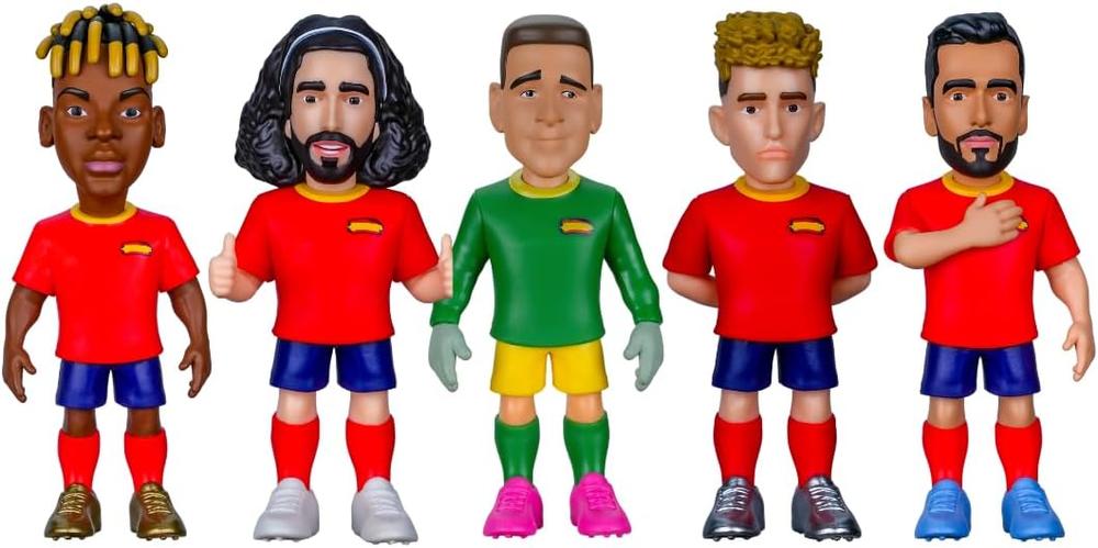 Minix Espaa Mundial Pack 5 Jugadores