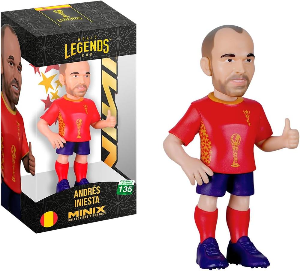 Figura Minix Espaa Iniesta