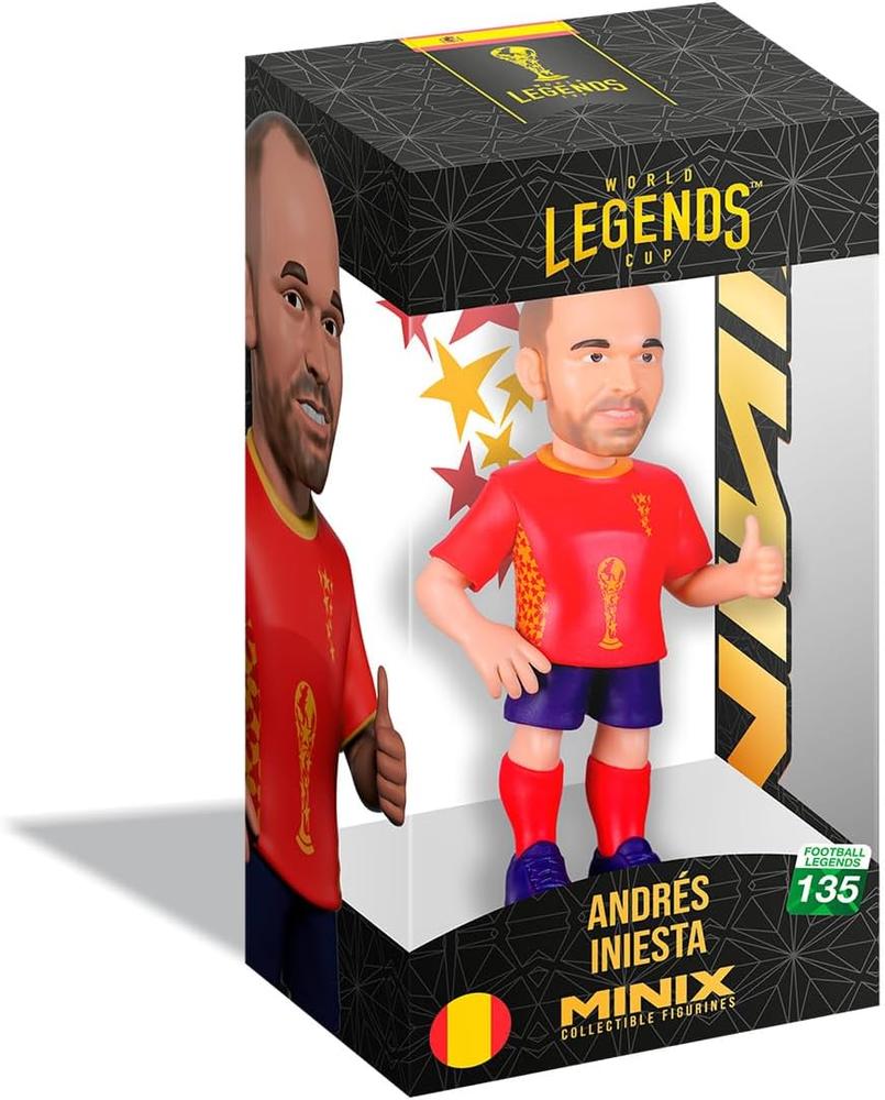 Figura Minix Espaa Iniesta