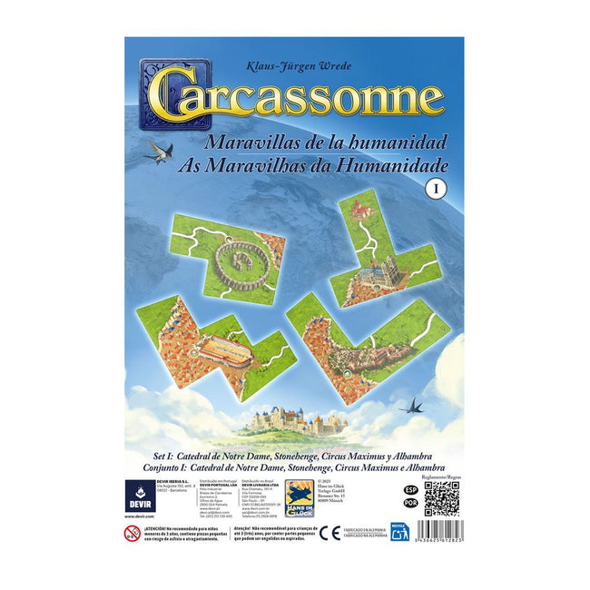 Expansión Carcassonne: Maravillas De La Humanidad 1 Main Image