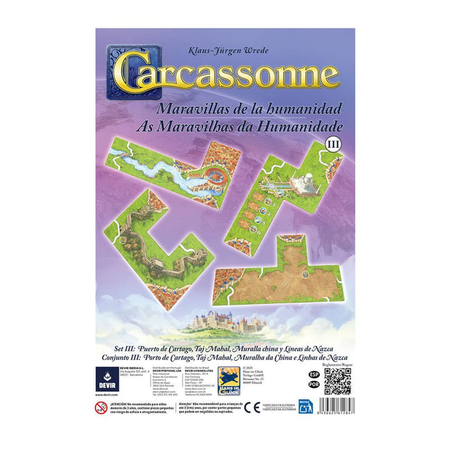 Expansión Carcassonne: Maravillas De La Humanidad 3 Main Image