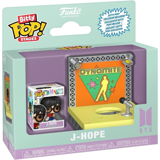 Funko Pop Bitty Stages Bts Dynamite J - Hope Hover Image