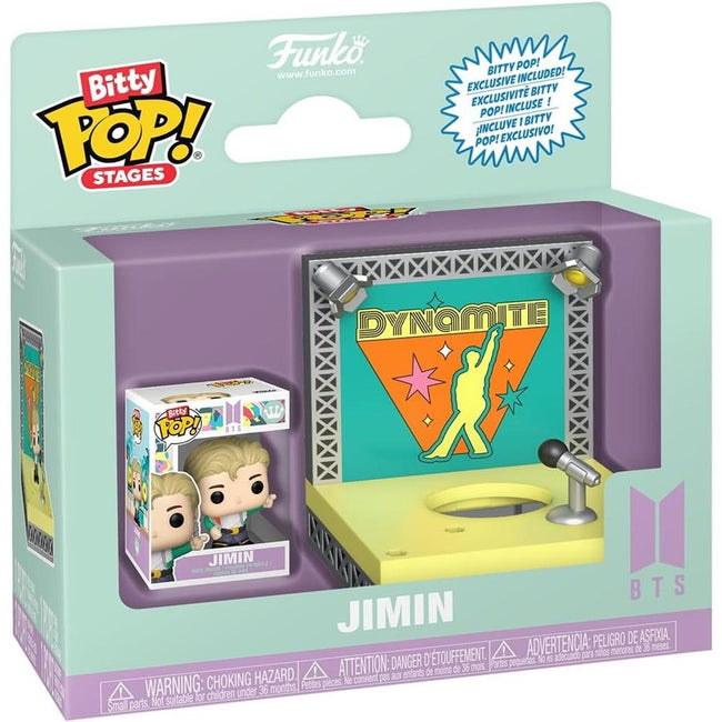 Funko Pop Bitty Stages Bts Dynamite Jimin Hover Image