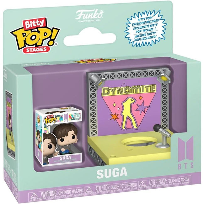 Funko Pop Bitty Stages Bts Dynamite Suga Hover Image