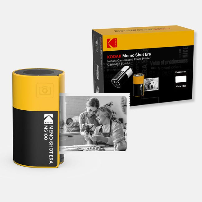 Camara Fotos Intantanea Kodak Memoshot Era Ms100 Combo 9 Uds Papel Fotografico Hover Image