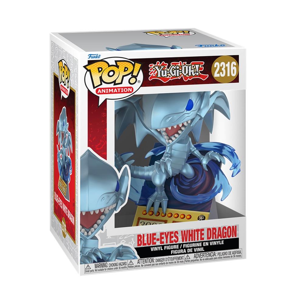 Funko Pop Premium Yu - Gi - Oh! Dragon Blanco De Ojos Azules