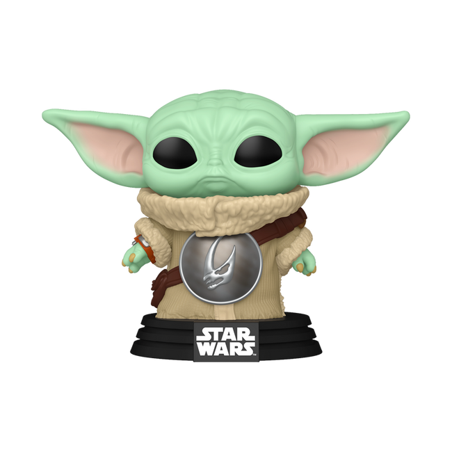 Funko Pop Star Wars Grogu With Mudhorn Chest Armor Main Image