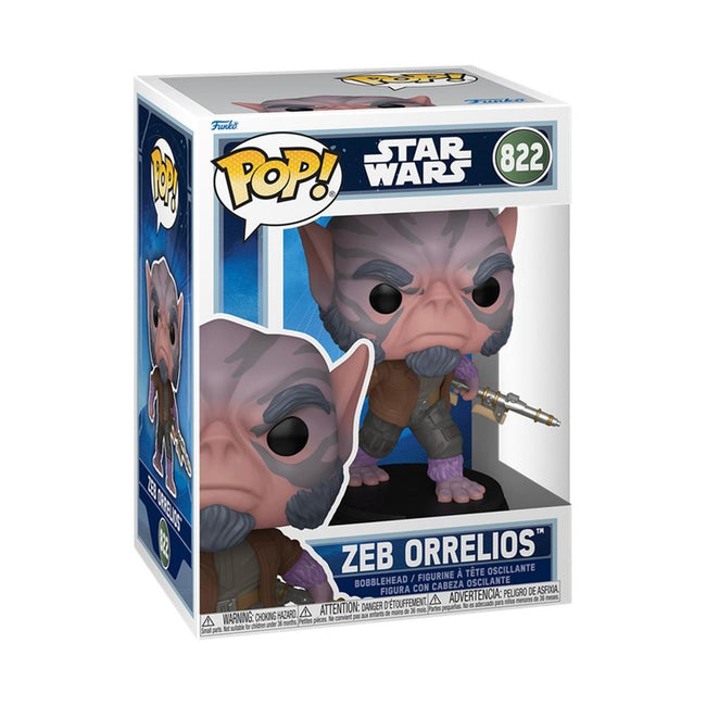 Funko Pop Star Wars Zeb Orrelios Hover Image