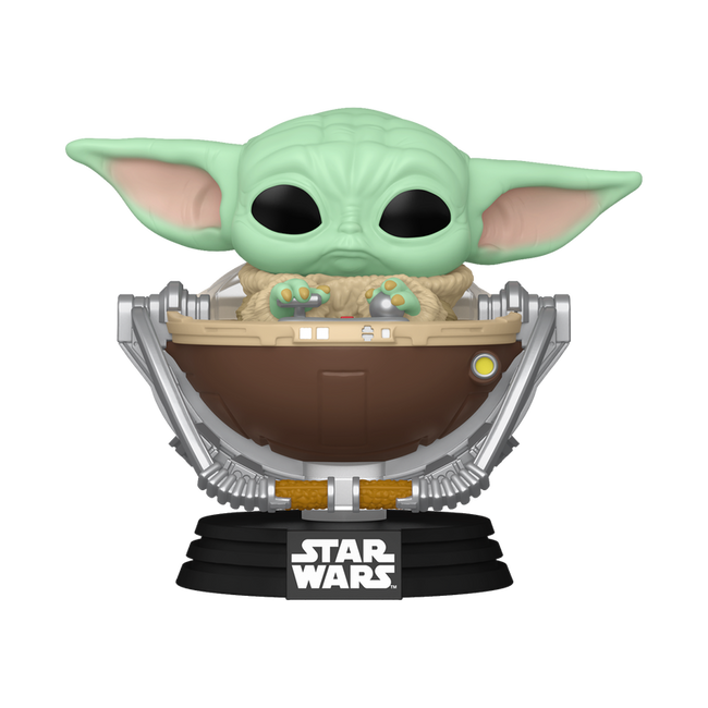 Funko Pop Star Wars Grogu In Pram Main Image