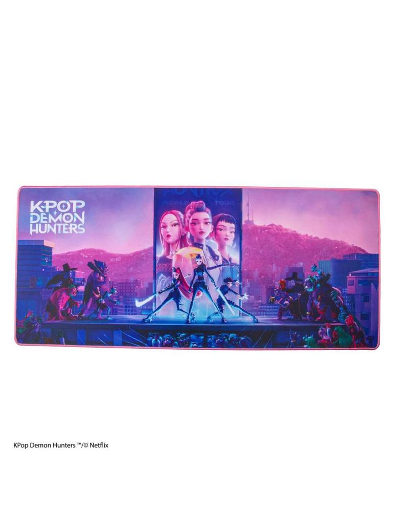 Alfombrilla De Escritorio Xl Kpop Demon Hunters Takedown Huntr - X