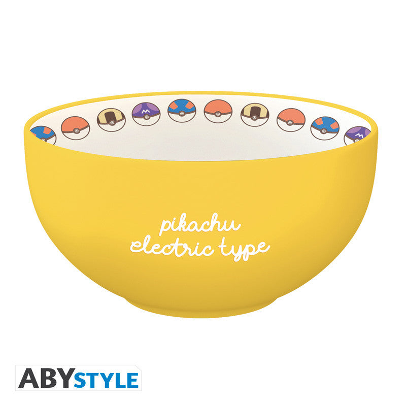 Bowl Abystyle Pokemon Pikachu Electrc Type
