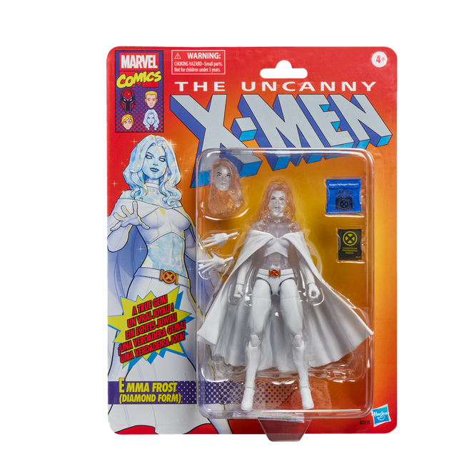 Figura Hasbro Marvel Comics The Uncanny X - Men Emma Frost (diamond Form) Hover Image