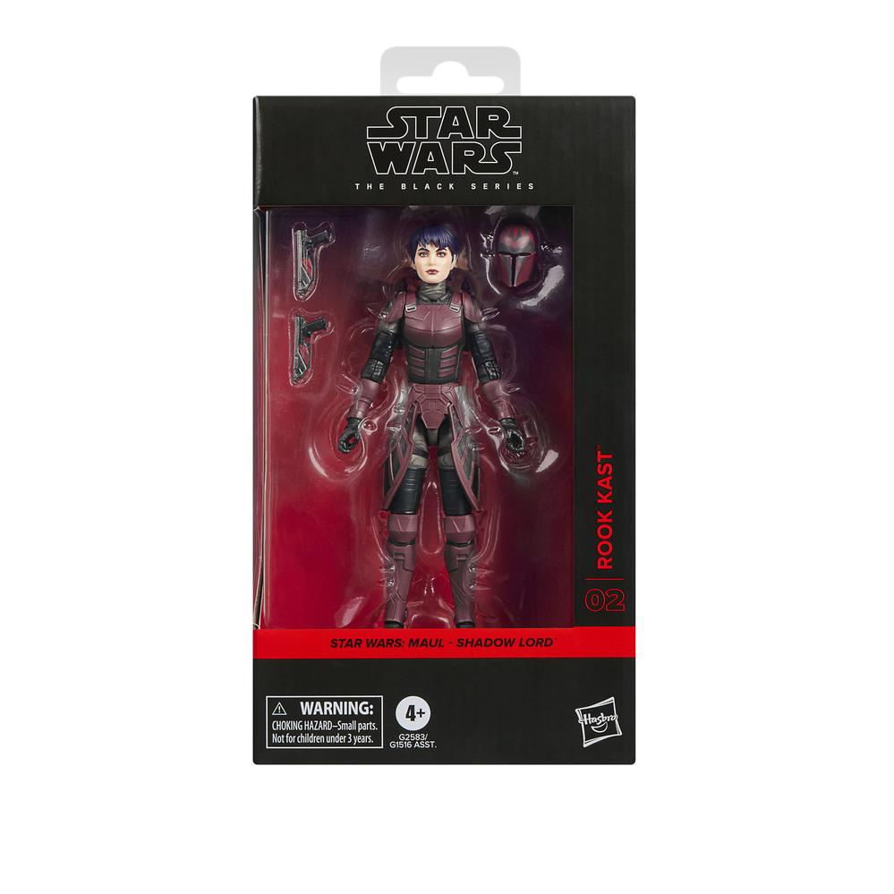 Figura Hasbro Star Wars The Black Series Maul - Shadow Lord Rook Kast