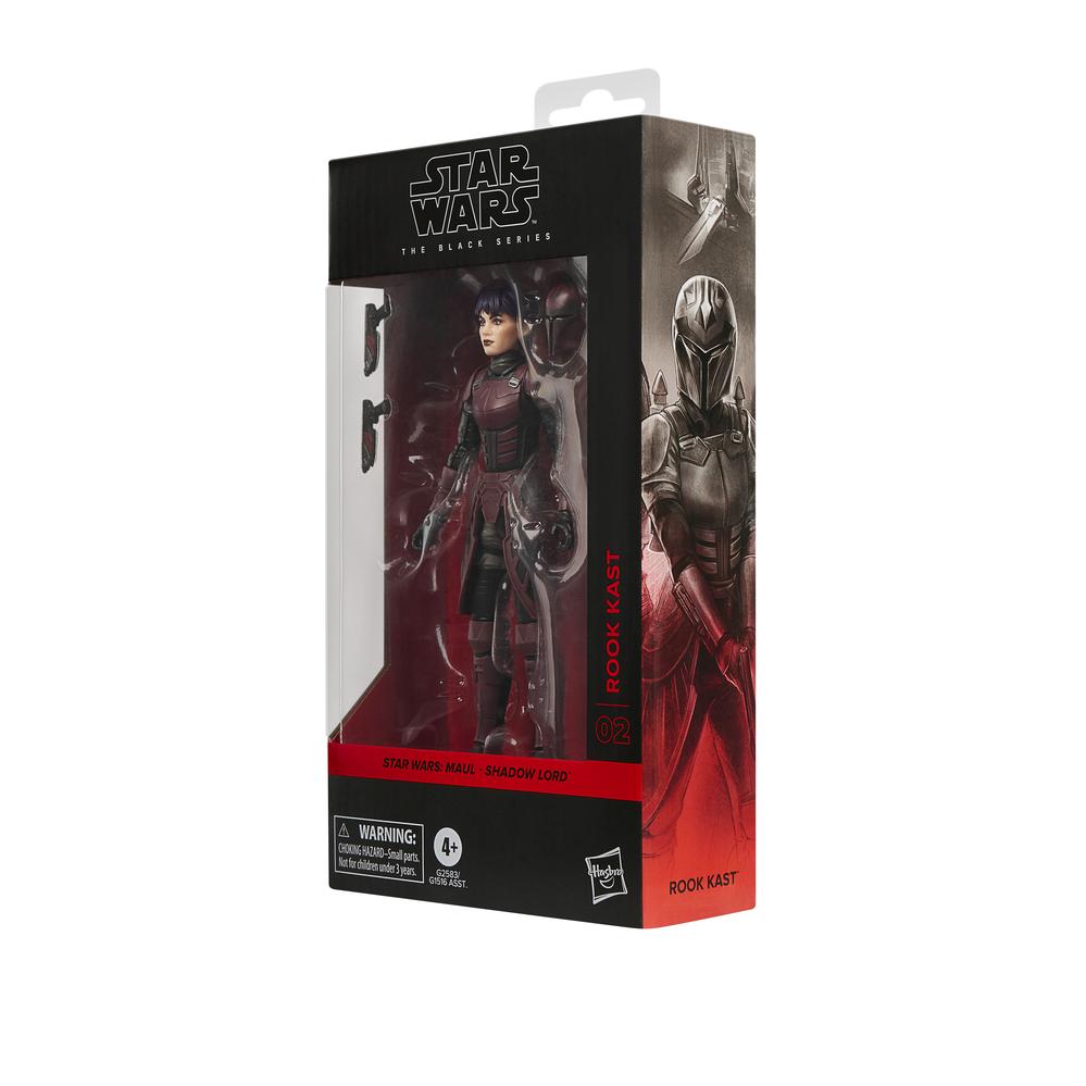 Figura Hasbro Star Wars The Black Series Maul - Shadow Lord Rook Kast