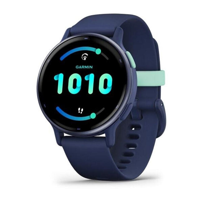 Garmin Vívoactive 5 - Smartwatch Con Gps - Pantalla Amoled - Funciónes Esenciales De Salud Y Forma Física Y Hasta 11 Días De Autónomía - Azul Hover Image