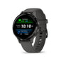 Garmin Venu 3s Reloj Smartwatch 41mm Bisel Acero Inoxidable Gris Con Caja Y Correa De Silicona Gris