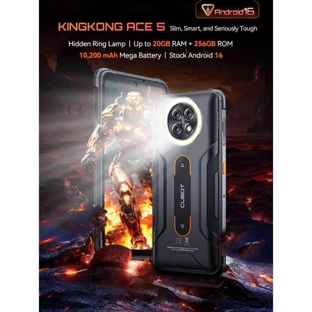 Movil Cubot Kingkong Ace 5 8 - 256gb 10200 Mah