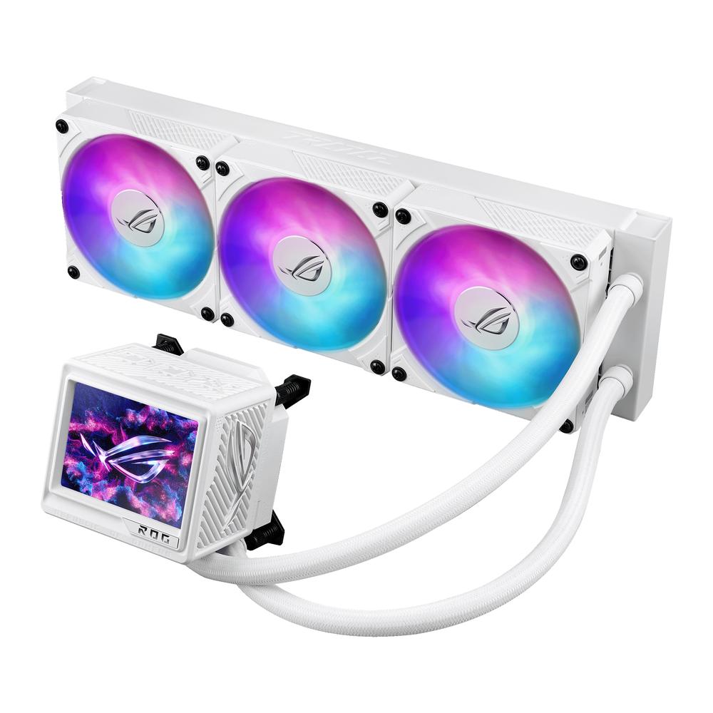 Kit Refrigeracion Liquida Asus Rog Ryujin Iii 360 Argb Extrema 3x 120mm Blanca