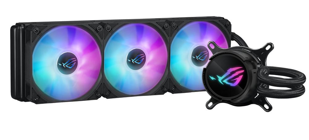 Kit Refrigeracion Liquida Asus Rog Strix Lc Iii 360 Argb 3x 120mm Negro