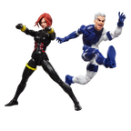 Pack 2 Figuras Hasbro Marvel Legends Series Earths Mightiest Heroes Avengers Black Widow & Quicksilver