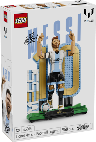 Lego Leyenda Del Fútbol Lionel Messi