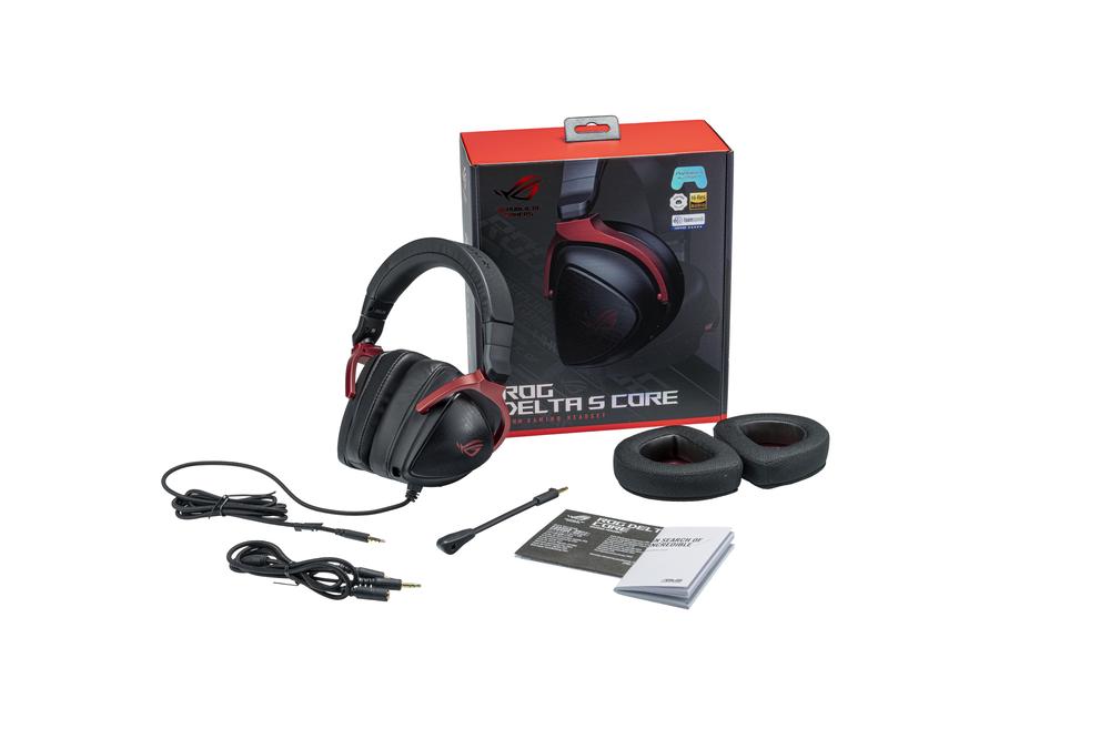 Auriculares Gaming Asus Rog Delta S Core Negro