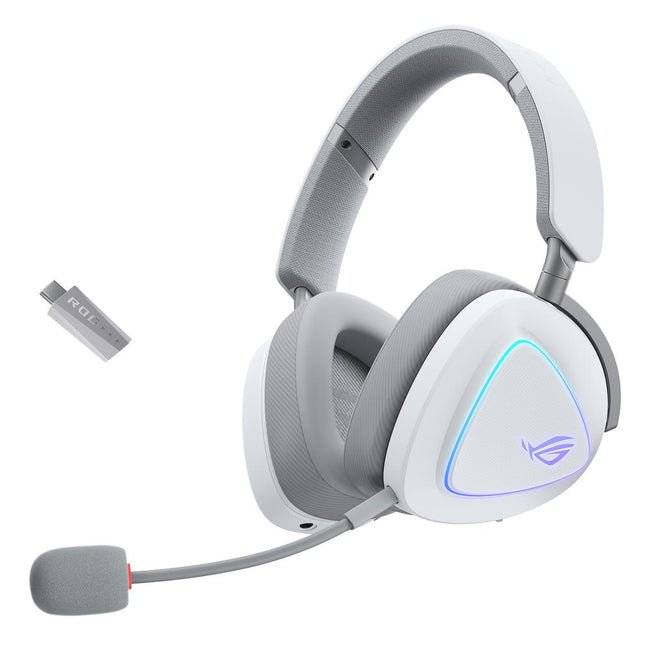 Auriculares Gaming Asus Rog Delta Ii Inalambrico Blanco Hover Image