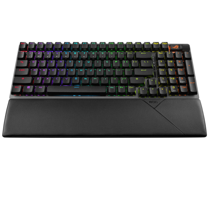 Teclado Gaming Asus Rog Strix Scope Ii 96 Inalambrico Rgb Negro