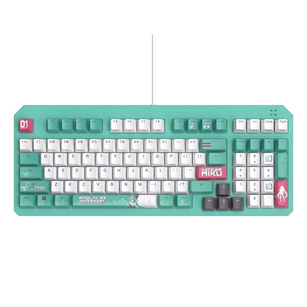 Teclado Asus Tuf Gaming K3 Gen Ii Hatsune Miku Edition Rgb