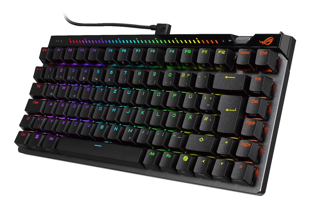 Teclado Gaming Asus Rog Falchion Ace 75 He Rgb Negro