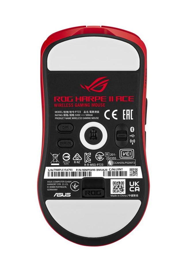 Raton Inalambrico Gaming Asus Rog Harpe Ii Ace Rojo Main Image