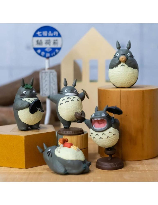 Totoro Surtido 6 Figuras Mi Vecino Totoro Pose Collection Hover Image